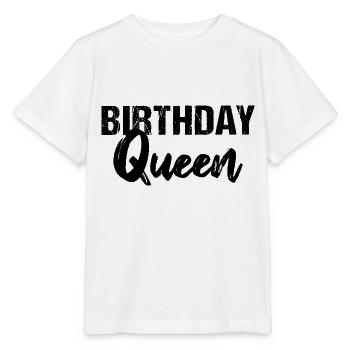 Birthday Queen Frauen Geburtstag - Stanley/Stella Kinder T-Shirt MINI CREATOR  - Weiß - Vorne - Maike (125cm)