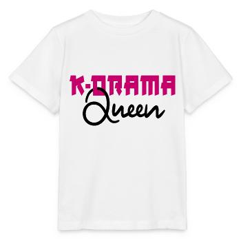 K-Drama Queen - T-shirt bio MINI CREATOR Stanley/Stella Enfant - blanc - Devant - Maike (125cm)