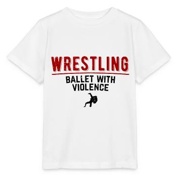 Grappling Martial Arts Wrestling - Stanley/Stella Kinder T-Shirt MINI CREATOR  - Weiß - Vorne - Maike (125cm)