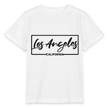 Los Angeles California - Stanley/Stella Kinder T-Shirt MINI CREATOR  - Weiß - Vorne - Maike (125cm)