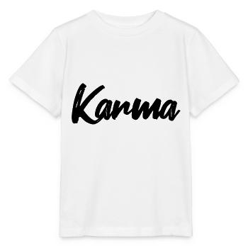 Karma - T-shirt bio MINI CREATOR Stanley/Stella Enfant - blanc - Devant - Maike (125cm)