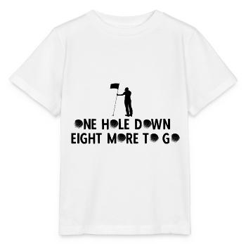 Golfplatz zum Golfen Golf - Stanley/Stella Kinder T-Shirt MINI CREATOR  - Weiß - Vorne - Maike (125cm)