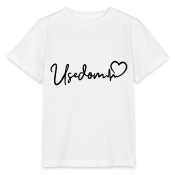 Usedom Herzschlag Ostsee Insel Usedom - Stanley/Stella Kinder T-Shirt MINI CREATOR  - Weiß - Vorne - Maike (125cm)