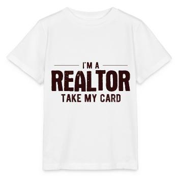 Immobilien-Händler Für Immobilien-Makler - Stanley/Stella Kinder T-Shirt MINI CREATOR  - Weiß - Vorne - Maike (125cm)