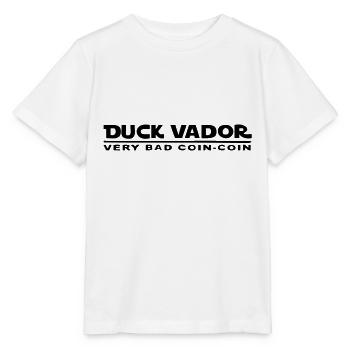 duck-vador - T-shirt bio MINI CREATOR Stanley/Stella Enfant - blanc - Devant - Maike (125cm)