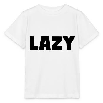 Lazy - Stanley/Stella MINI CREATOR Kids’ T-Shirt - white - Front - Maike (125cm)