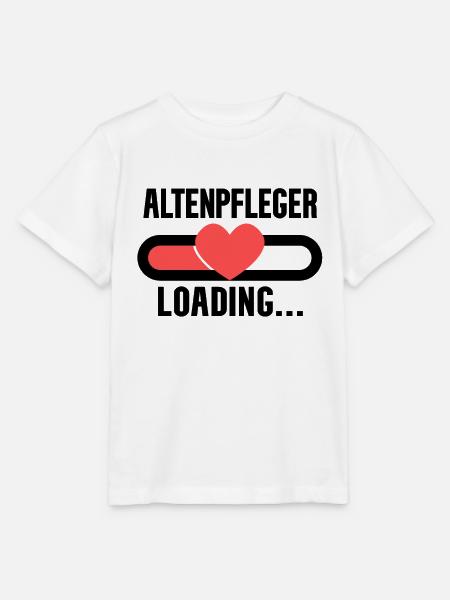 Altenpfleger Loading - Stanley/Stella Kinder T-Shirt MINI CREATOR  - Weiß