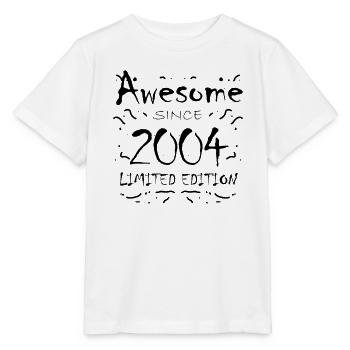 2004 - Jahrgang 2004 - Fantastisch seit 2004 - Stanley/Stella Kinder T-Shirt MINI CREATOR  - Weiß - Vorne - Maike (125cm)