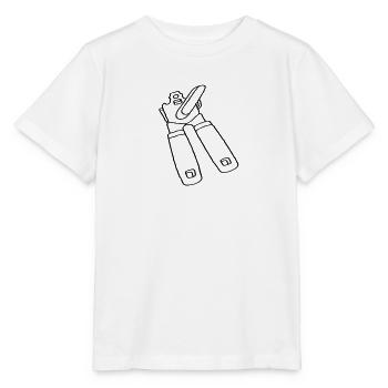 Tin opener - Stanley/Stella MINI CREATOR Kids’ T-Shirt - white - Front - Maike (125cm)