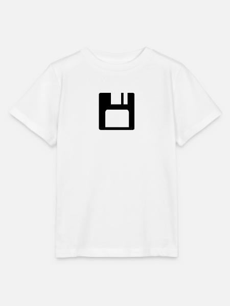 Diskette - Stanley/Stella Kinder T-Shirt MINI CREATOR - Weiß