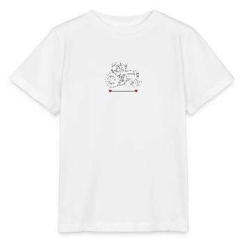 Tractor / tractor / tractor - Stanley/Stella MINI CREATOR Kids’ T-Shirt - white - Front - Maike (125cm)