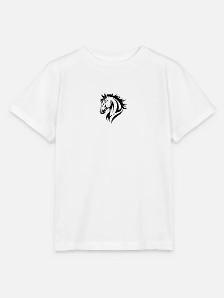 Reiten Reiten - Stanley/Stella Kinder T-Shirt MINI CREATOR - Weiß