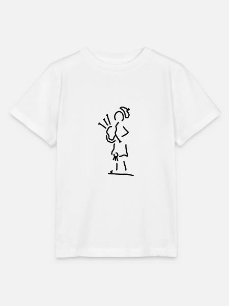 schotte aus schottland - Stanley/Stella Kinder T-Shirt MINI CREATOR  - Weiß