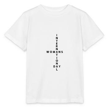 International Womens Day - Stanley/Stella MINI CREATOR Kids’ T-Shirt - white - Front - Maike (125cm)