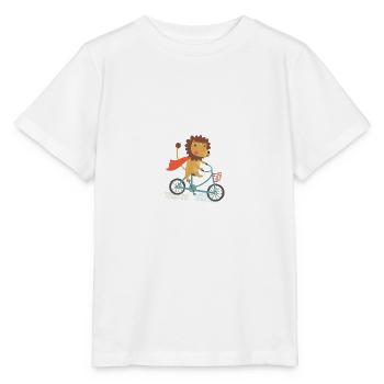 Fahrrad - Stanley/Stella Kinder T-Shirt MINI CREATOR  - Weiß - Vorne - Maike (125cm)