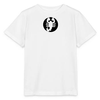 Sternbild Skorpion, Horoskop - Stanley/Stella Kinder T-Shirt MINI CREATOR  - Weiß - Vorne - Maike (125cm)