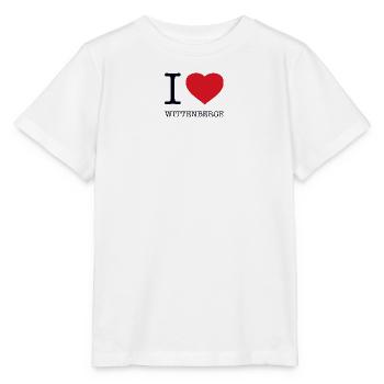 I LOVE WITTENBERGE - Stanley/Stella MINI CREATOR Kids’ T-Shirt - white - Front - Maike (125cm)