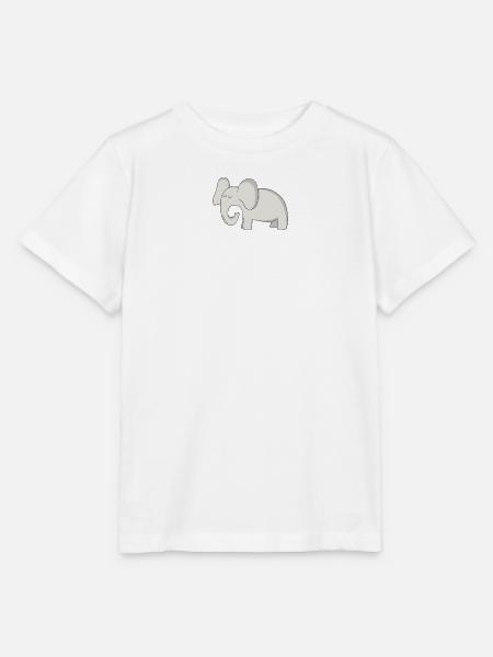 Elefant - Stanley/Stella Kinder T-Shirt MINI CREATOR - Weiß
