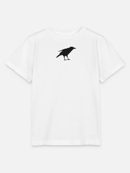 Krähe II - Stanley/Stella Kinder T-Shirt MINI CREATOR  - Weiß
