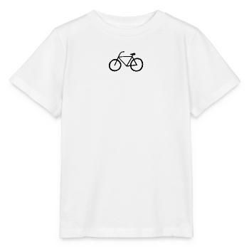 Bicyclette - T-shirt bio MINI CREATOR Stanley/Stella Enfant - blanc - Devant - Maike (125cm)
