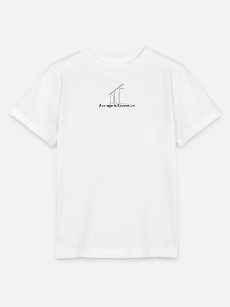 Average Is Expensive – Business Mindset - Stanley/Stella Kinder T-Shirt MINI CREATOR - Weiß