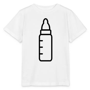 biberon - T-shirt bio MINI CREATOR Stanley/Stella Enfant - blanc - Devant - Maike (125cm)