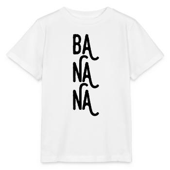 banana - Stanley/Stella MINI CREATOR Kids’ T-Shirt - white - Front - Maike (125cm)