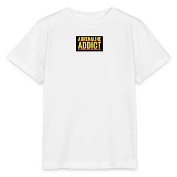 Adrenaline Addict Announcement - Stanley/Stella MINI CREATOR Kids’ T-Shirt - white - Front - Maike (125cm)