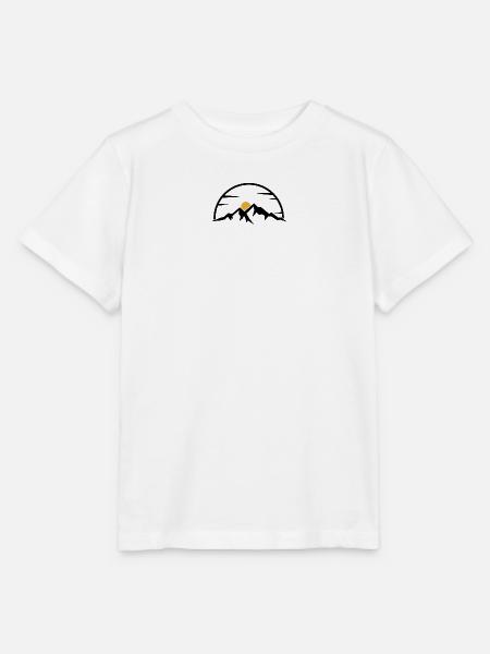 Minimaler Goldener Bogen-Sonne - Stanley/Stella Kinder T-Shirt MINI CREATOR - Weiß