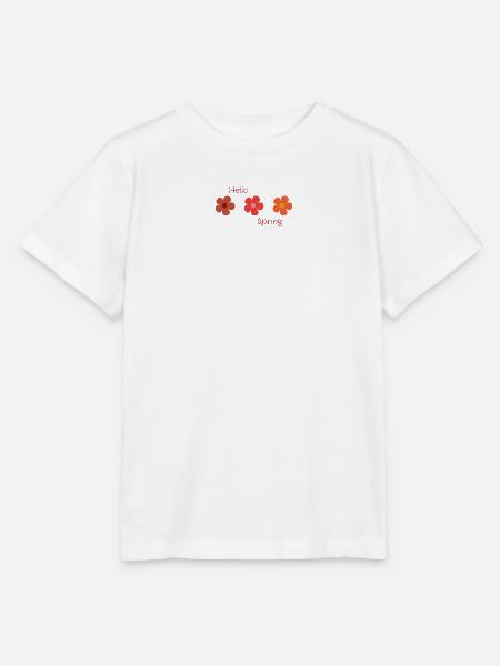 Hallo Frühling - Stanley/Stella Kinder T-Shirt MINI CREATOR - Weiß