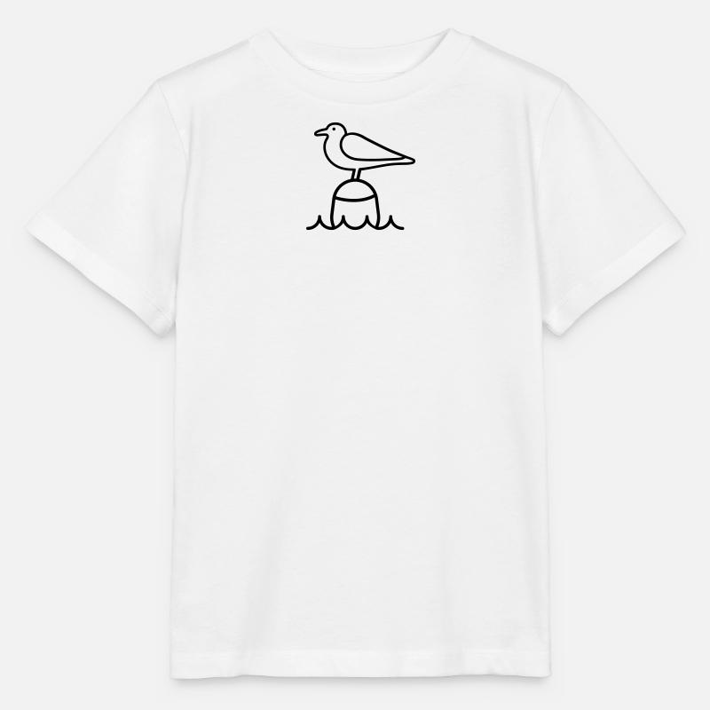 Möwe Moin - Stanley/Stella Kinder T-Shirt MINI CREATOR  - Weiß