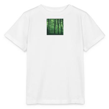 Forêt verte mystique - T-shirt bio MINI CREATOR Stanley/Stella Enfant - blanc - Devant - Maike (125cm)