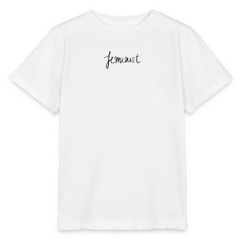 Feminist - Stanley/Stella Kinder T-Shirt MINI CREATOR  - Weiß - Vorne - Maike (125cm)