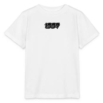 leet Noob N00b 1337 - Stanley/Stella Kinder T-Shirt MINI CREATOR  - Weiß - Vorne - Maike (125cm)