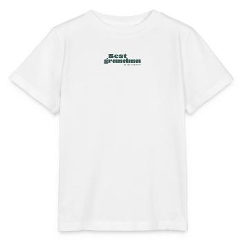 Meilleure grand-mère de l’univers - T-shirt bio MINI CREATOR Stanley/Stella Enfant - blanc - Devant - Maike (125cm)