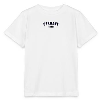 SELLIN Allemagne - T-shirt bio MINI CREATOR Stanley/Stella Enfant - blanc - Devant - Maike (125cm)
