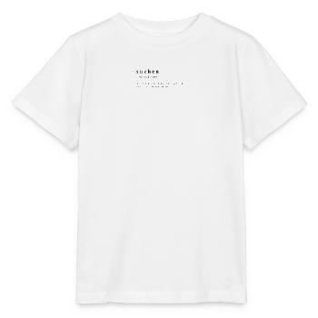 Search. Verb. Phonetic transcription. - Stanley/Stella MINI CREATOR Kids’ T-Shirt - white - Front - Maike (125cm)