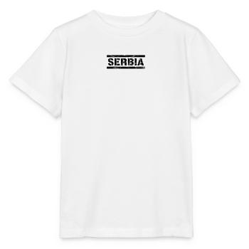 Serbia - Stanley/Stella MINI CREATOR Kids’ T-Shirt - white - Front - Maike (125cm)