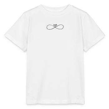 unendlich Liebe - Stanley/Stella Kinder T-Shirt MINI CREATOR  - Weiß - Vorne - Maike (125cm)