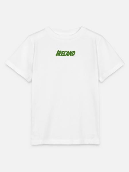 Irland Grün mit Kleeblatt - Stanley/Stella Kinder T-Shirt MINI CREATOR - Weiß