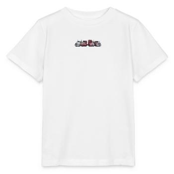 Tractors with cool snouts - Stanley/Stella MINI CREATOR Kids’ T-Shirt - white - Front - Maike (125cm)