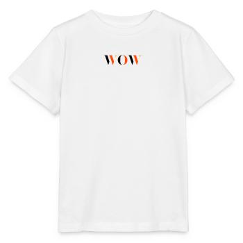 WOW tricolore - T-shirt bio MINI CREATOR Stanley/Stella Enfant - blanc - Devant - Maike (125cm)