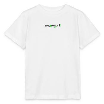 yes vegan - T-shirt bio MINI CREATOR Stanley/Stella Enfant - blanc - Devant - Maike (125cm)