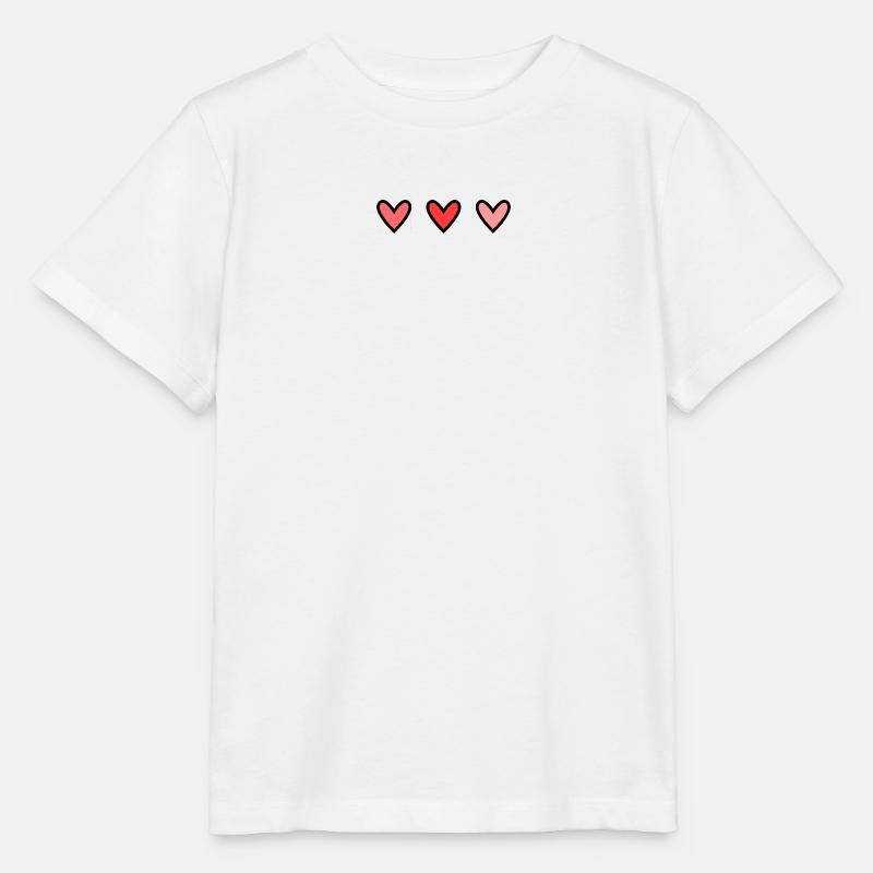 COEUR - T-shirt bio MINI CREATOR Stanley/Stella Enfant - blanc