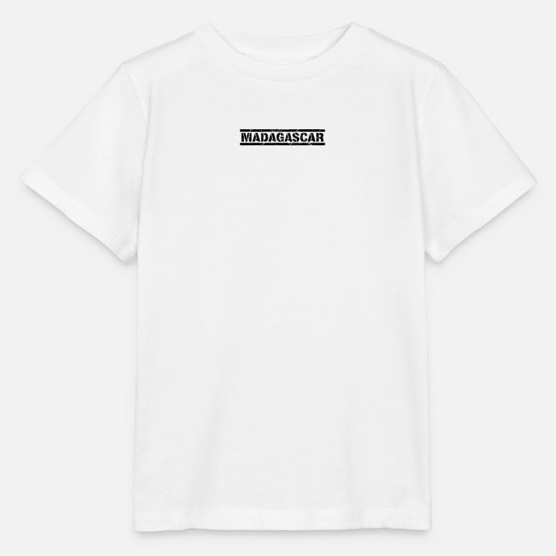 Madagascar - T-shirt bio MINI CREATOR Stanley/Stella Enfant - blanc