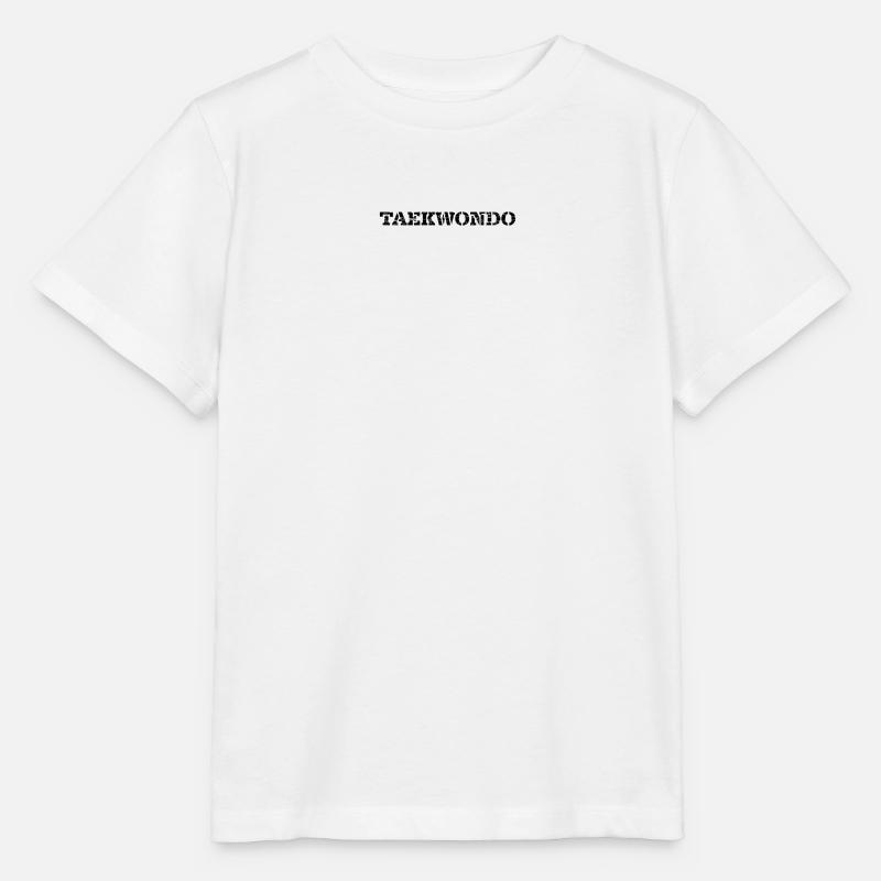 Taekwondo - Stanley/Stella Kinder T-Shirt MINI CREATOR  - Weiß