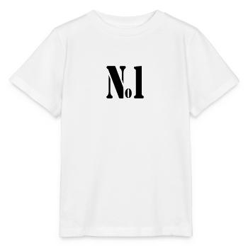 Non. 1 chef première meilleur maître grand gagnant - T-shirt bio MINI CREATOR Stanley/Stella Enfant - blanc - Devant - Maike (125cm)