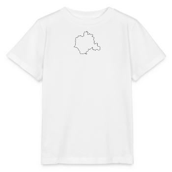 Kontur des Kreises Lippe - Stanley/Stella Kinder T-Shirt MINI CREATOR  - Weiß - Vorne - Maike (125cm)