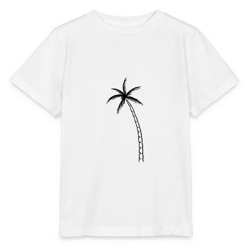 Palme Palm - Stanley/Stella Kinder T-Shirt MINI CREATOR  - Weiß - Vorne - Maike (125cm)
