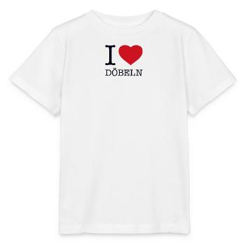 I LOVE DÖBELN - Stanley/Stella MINI CREATOR Kids’ T-Shirt - white - Front - Maike (125cm)